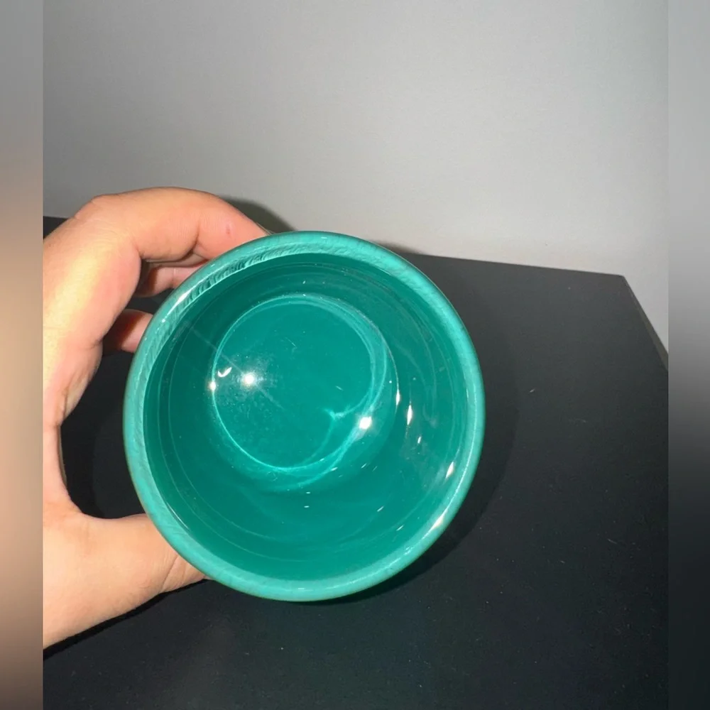 West Elm glass tealight holders set of three
